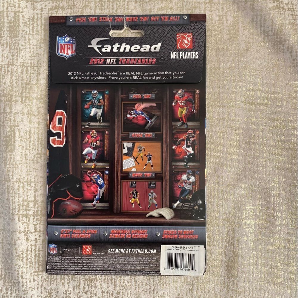 Fathead 2012 NFL Tradeables with Box. New. - Picture 3 of 10